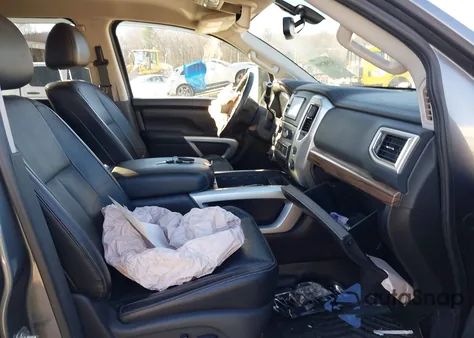 2017 Nissan Titan Sl from USA, damaged, VIN 1N6AA1E55HN572771